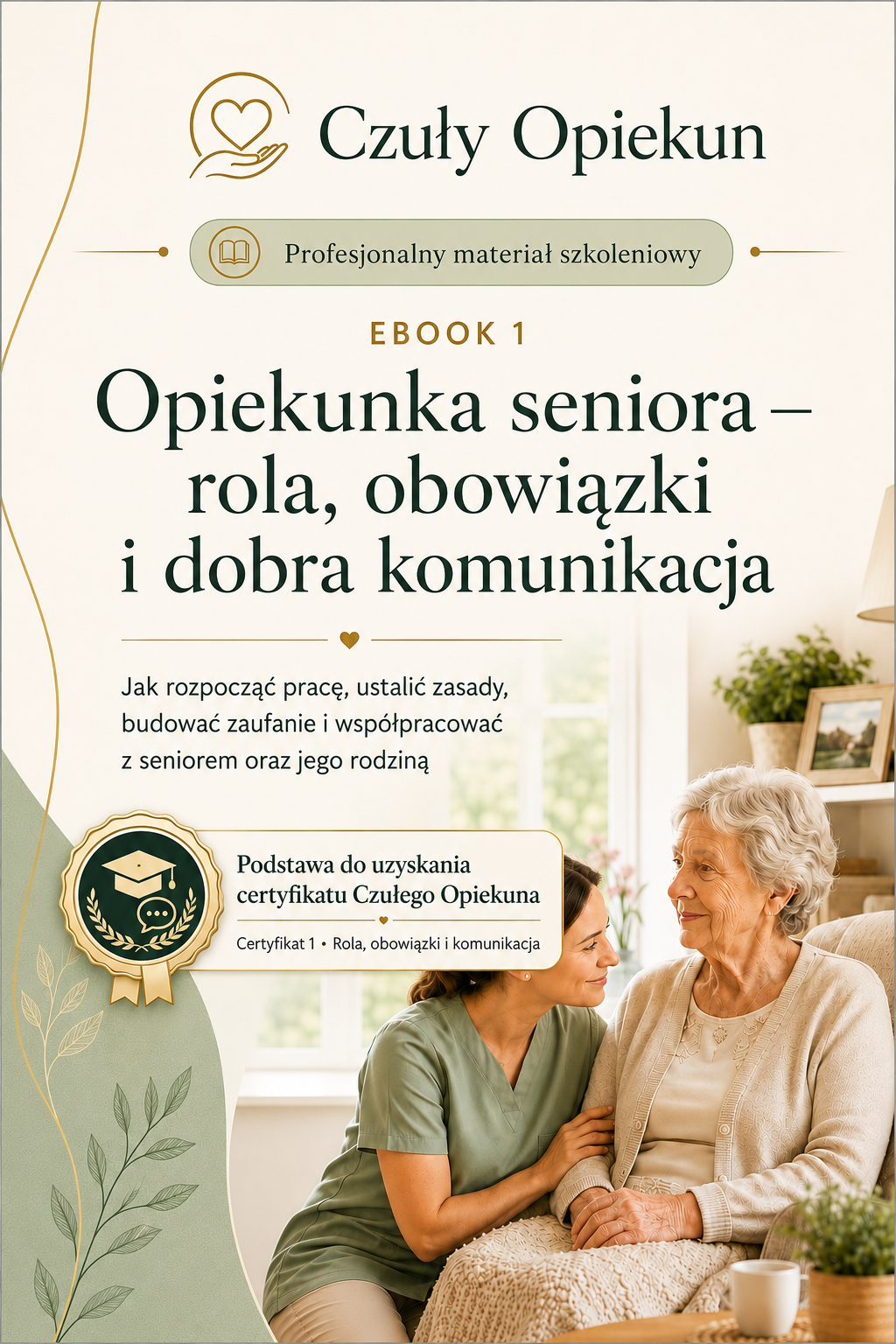 Ebook — Opiekunka seniora: rola, obowiązki i komunikacja